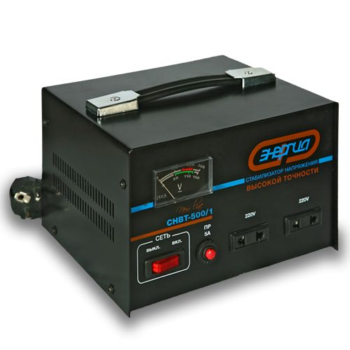 Стабилизатор напряжения автоматический "Энергия" СНВТ-500 (1 Hybrid) - фото, цены, купить