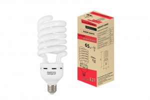 Лампа люминесцентная НЛ-HS-65 Вт-2700 К–Е27  - фото, цены, купить