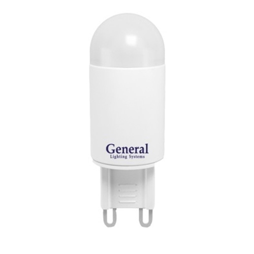Лампа светодиодная капсула G9 GENERAL 2,5w 230v 4500K - фото, цены, купить