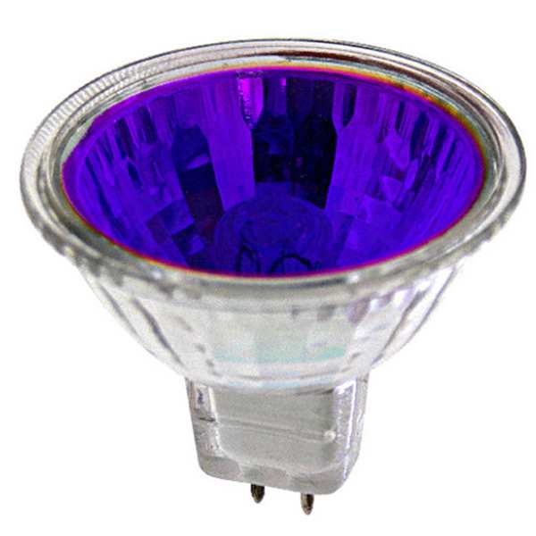 Лампа Electrum галогеновая MR16 12v 35w G5.3 синяя - фото, цены, купить