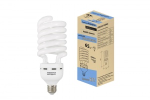 Лампа люминесцентная НЛ-HS-65 Вт-6500 К–Е27  - фото, цены, купить