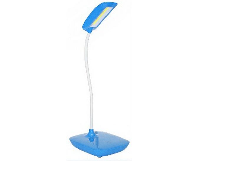 Лампа светодиодная настольная Спутник DL-327 голубой - фото, цены, купить