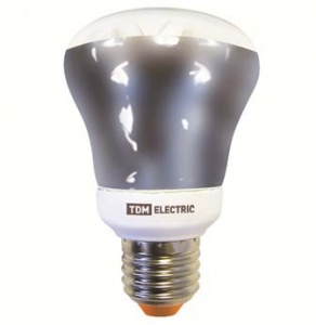 Лампа энергосберегающая КЛЛ- R50-7 Вт-2700 К–Е14 TDM - фото, цены, купить