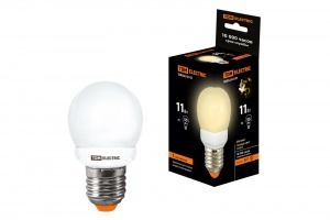 Лампа энергосберегающая КЛЛ-G45-11 Вт-2700 К–Е27 TDM - фото, цены, купить