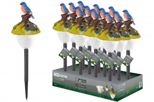 Светильник СП "Птицы" на солнечных батареях, меняют цвет, пластик, в ассортименте, ДБ, TDM - фото, цены, купить