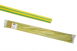Термоусаживаемая трубка ТУТнг 4/2 желто-зеленая по 1м (100 м/упак) TDM - фото, цены, купить