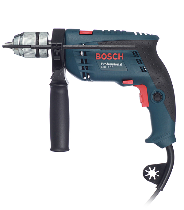 Дрель ударная Bosch GSB 13 RE 600Вт БЗП - фото, цены, купить