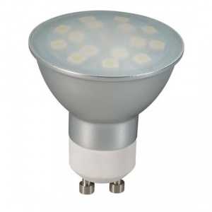 Лампа светодиодная PAR16-7 Вт-220 В -3000 К–GU 10 SMD (с матовым стеклом) TDM - фото, цены, купить