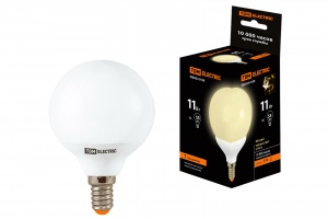Лампа энергосберегающая КЛЛ-G55-11 Вт-2700 К–Е14 TDM - фото, цены, купить