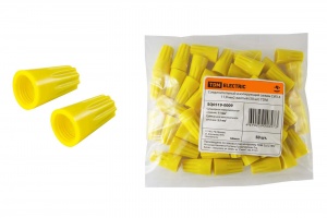 Соединительный изолирующий зажим СИЗ-4 11,0 мм2 желтый (50 шт) TDM - фото, цены, купить