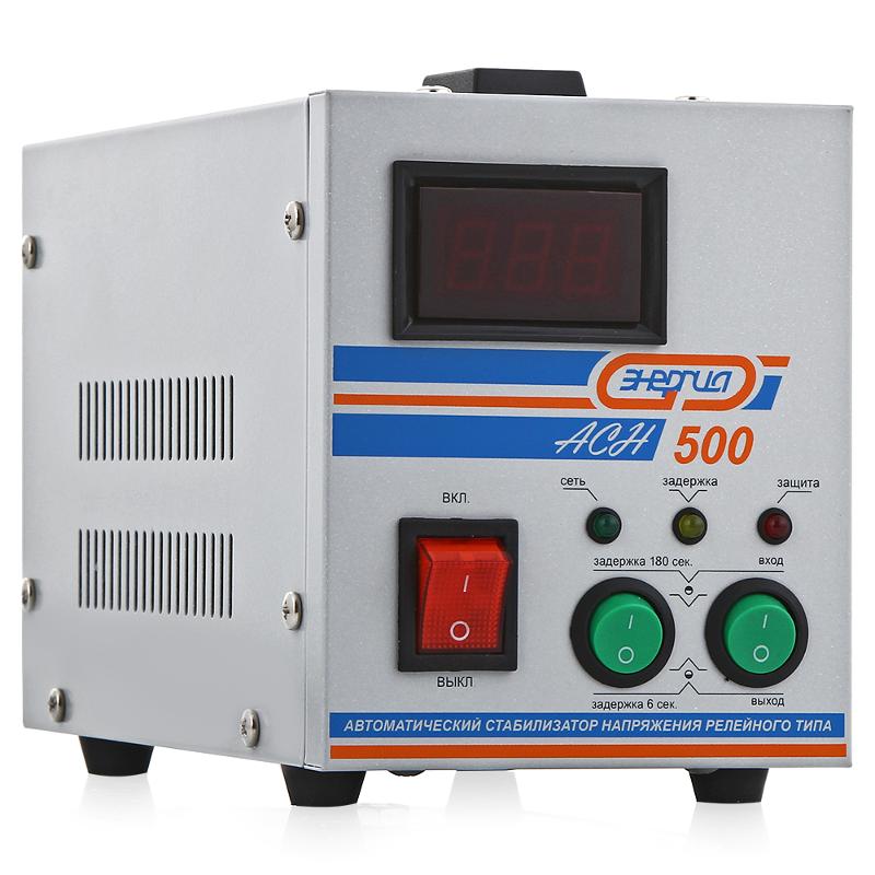 Стабилизатор напряжения автоматический "Энергия" АСН-500 - фото, цены, купить