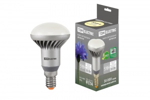 Лампа светодиодная R50-5 Вт-220 В -3000 К–E14 TDM* - фото, цены, купить