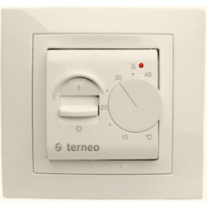 Терморегулятор для теплого пола с выносным датчиком TERNEO MEX 3кВт 16А - фото, цены, купить