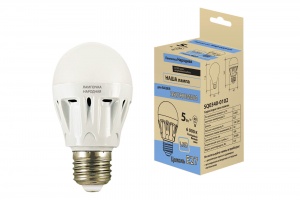 Лампа Народная светодиодная НЛ-LED-A60 5 Вт-6000 К-Е27 (60х105) - фото, цены, купить