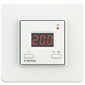 Терморегулятор для теплого пола с выносным датчиком TERNEO ST 3кВт 16А - фото, цены, купить