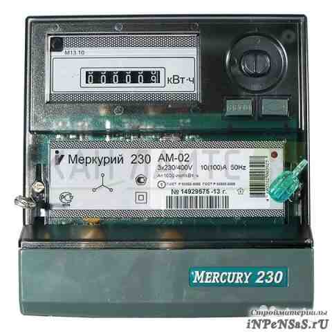 Счетчик Меркурий 230 АМ-02 3ф 100А - фото, цены, купить
