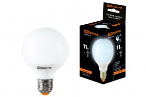 Лампа энергосберегающая КЛЛ-G55-11 Вт-4000 К–Е27 TDM - фото, цены, купить